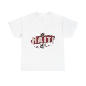 Haiti Flag Soccer Graphic Tee | Haiti Soccer Shirt