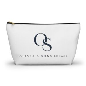 Olivia & Sons Legacy logo Accessory Pouch